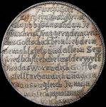 Талер 1671 "Свадебный" (Саксен-Гота-Альтенбург)