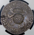 Ефимок с признаком 1655 года на талере 1640 года (в слабе)
