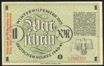 1 марка 1940 "Зимняя помощь" (Германия)