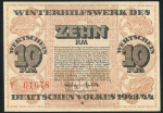10 марок 1943 "Зимняя помощь" (Германия)