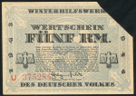 5 марок 1944 "Зимняя помощь" (Германия)
