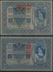 Набор из 2-х 1000 крон 1902 (Австро-Венгрия)