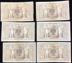 Набор из 6-ти 1000 марок 1910 (Германия)