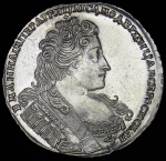 Рубль 1733 (Бит. R1)