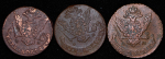 Набор из 5-ти монет 5 копеек (Екатрина II)