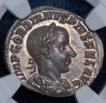 Денария  Гордиан III  Рим империя (в слабе)