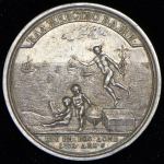 Медаль "Открытие Коммерческого воспитательного училища в Москве в 1772 году"