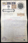 Актовая бумага 1928 "Акт приобретения строения с торгов"