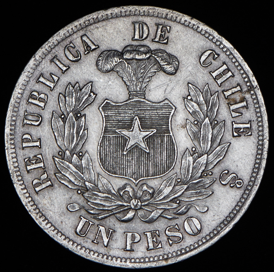 1 песо 1878 (Чили)