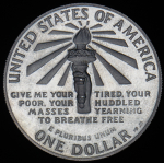 1 доллар 1986 "100 лет Статуе Свободы" (США)