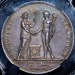 Медаль "Коронация Александра I" (в слабе)