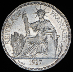1 пиастр 1927 (Французский Индокитай)