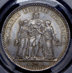 5 франков 1873 (Франция) (в слабе)