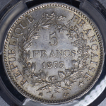 5 франков 1873 (Франция) (в слабе)