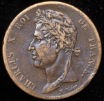 5 сантимов 1827 (Французские колонии)
