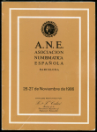 Аукционный каталог A N E  (Испания) 1986